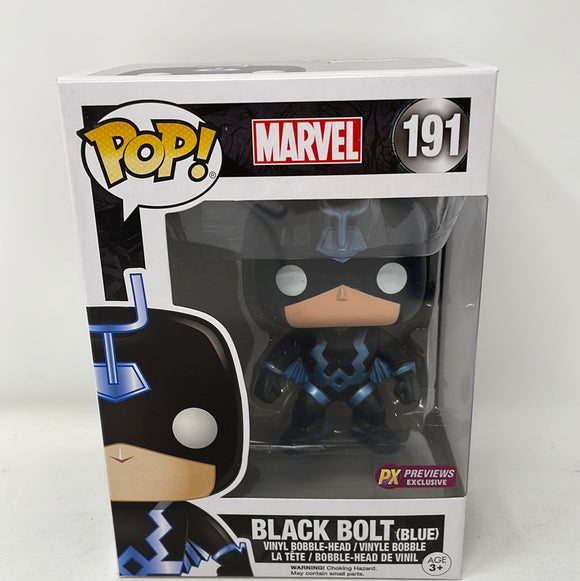 Funko Pop! Marvel PX Previews Exclusive Black Bolt (Blue) 191