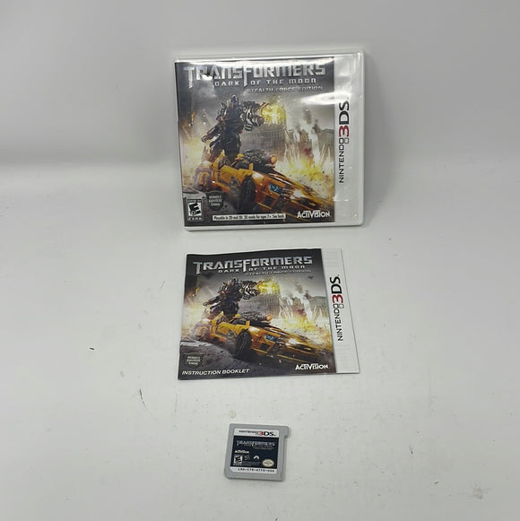 3DS Transformers: Dark of the Moon Stealth Force Edition CIB