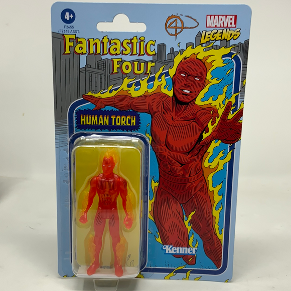 Marvel Legends Fantastic Four Human Torch Kenner Hasbro Action Figure