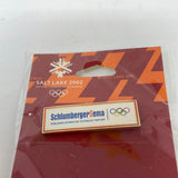 SALT LAKE 2002. OLYMPIC GAMES. SPONSOR PIN. SCHLUMBERGER SEMA