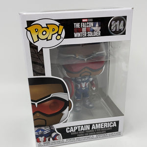 Funko Pop! Marvel Studios The Falcon and the Winter Soldier Captain America 814