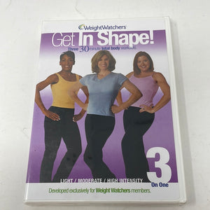 DVD Weight Watchers Get In Shape!