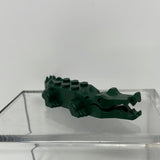 LEGO Alligator Crocodile Minifigure Animal 18904 Dark Green