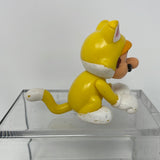 World of Nintendo Cat Mario 2.5" Figure Super Mario Bros 2016 Yellow Jakks