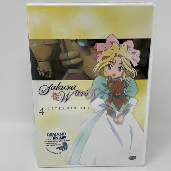 DVD Sakura Wars TV Vol. 4: Intermission (Sealed)
