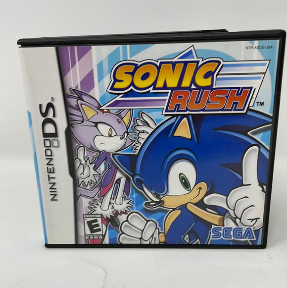 DS Sonic Rush CIB