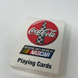 Vintage 1999 NASCAR Coca-Cola Bicycle Playing Cards - New Sealed