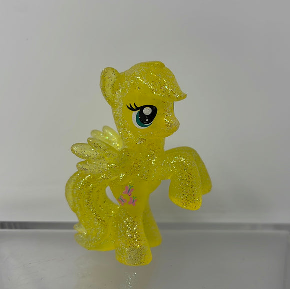 Hasbro My Little Pony Mini Figure Clear Glitter Fluttershy MLP G4