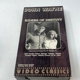 VHS John Wayne Riders Of Destiny