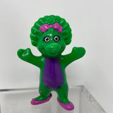 1997 Lyons Barney Toy 2.5” Baby Bop PVC Action Figure