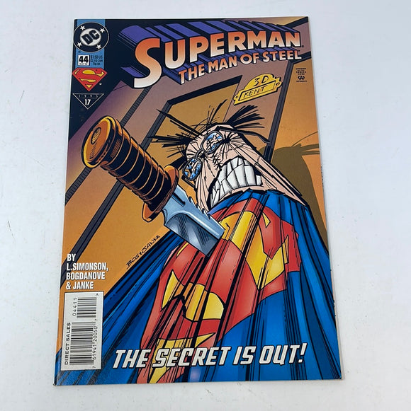 DC Comics Superman The Man Of Steel #44 May 1995 17