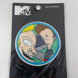 Beavis and Butthead Iron-On Patch MTV 3.5" Round Loungefly New in Package