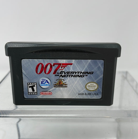 GBA 007: Everything Or Nothing