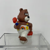 RAINBOW KIDS Bear with Paint Bucket PVC Figure - 1981 Wallace Berrie