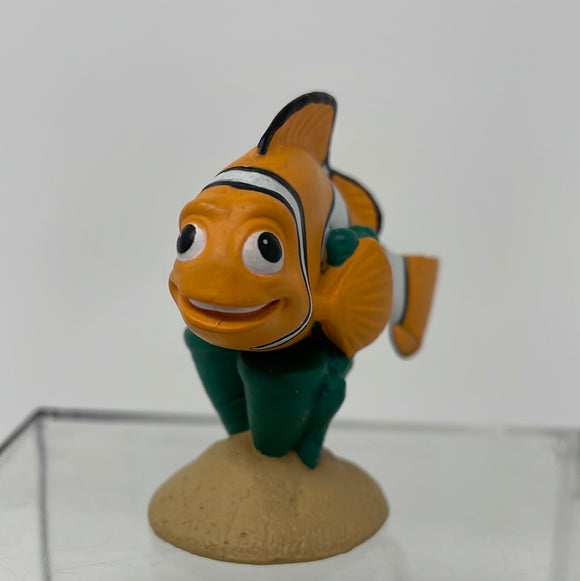 Disney Store Finding Nemo MARLIN Dad Clownfish PVC Cake Topper Figure Clown Fish