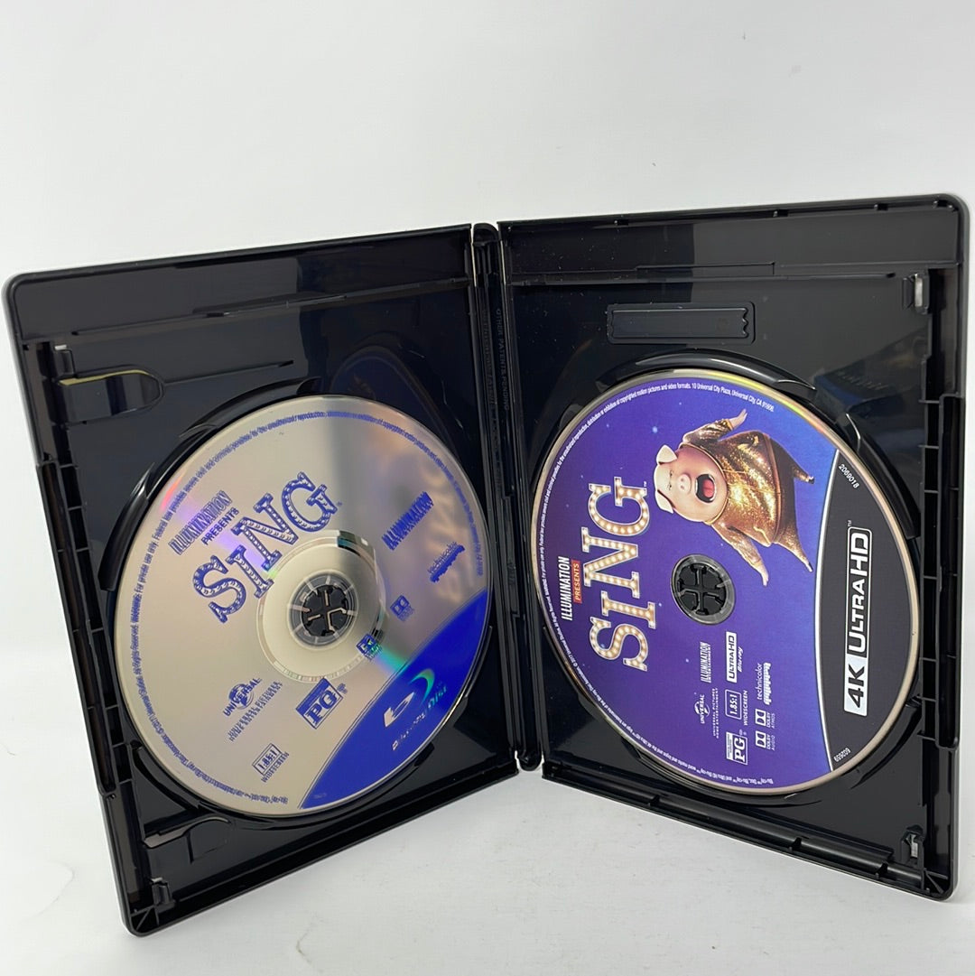 DVD 4K Ultra HD + Blu-Ray + Digital HD Sing Special Edition – shophobbymall