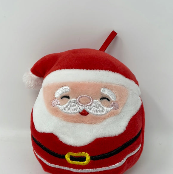 Squishmallow Mini SANTA NICK Christmas Ornament Size 4.5