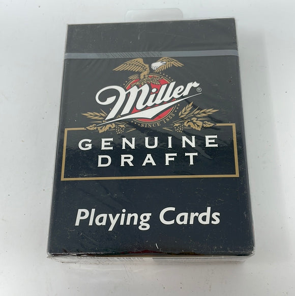Miller Genuine Draft Playing Cards Brand New