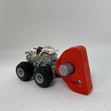 Hot Wheels Mattel Mini Dalmatian Monster Truck Red Accelerator Key