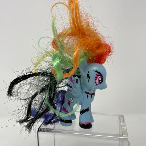 My Little Pony G4 Rainbow Dash Brushable Figure Mania Goth MLP FIM Toys R Us