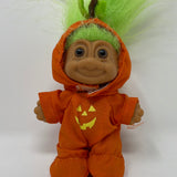 Russ Troll Doll Pumpkin 4 Inch