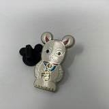 Disney Pin Vinylmation Jr #3 Mystery Good Luck White Cat #83568