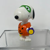 Peanuts Snoopy Mask Pumpkin Trick or Treater Treat Halloween Vintage PVC Figure
