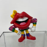 Hardees Toy 2” Figurine Tang Trio Lips Mouth Annie General Foods Applause Vtg