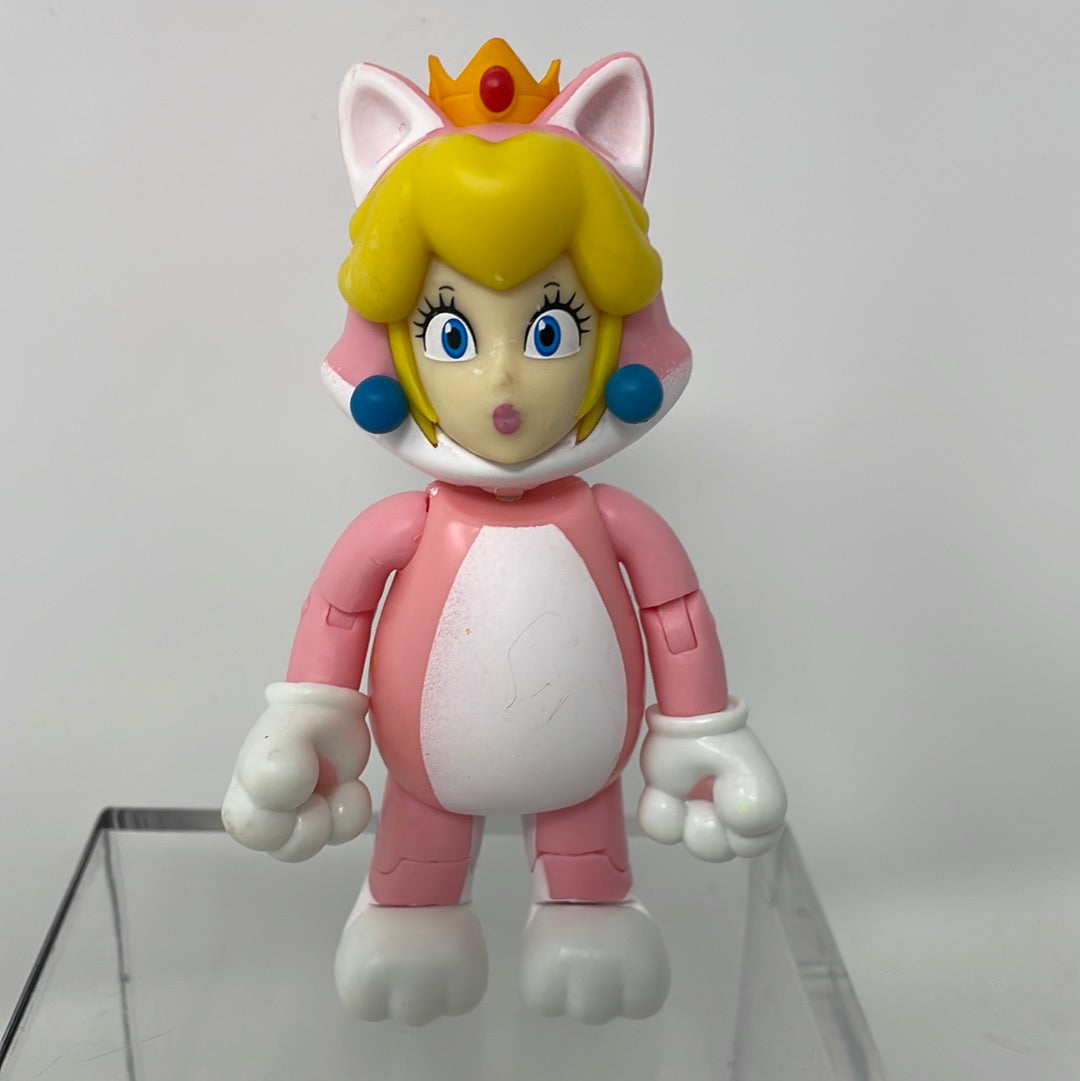 Cat Mario World of Nintendo 4″ Inch Figure Review