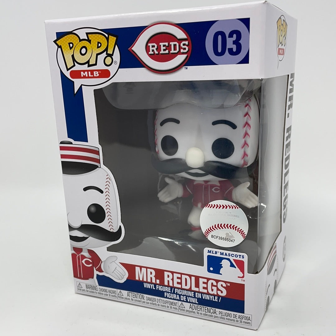 Pop MLB Mascots MR Redlegs Vinyl Figure
