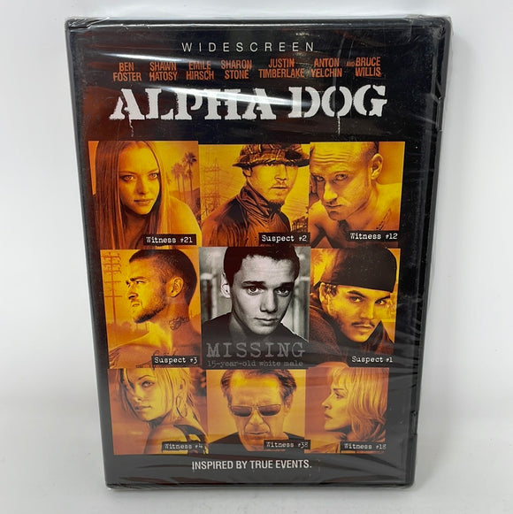 DVD Alpha Dog Widescreen (Sealed)