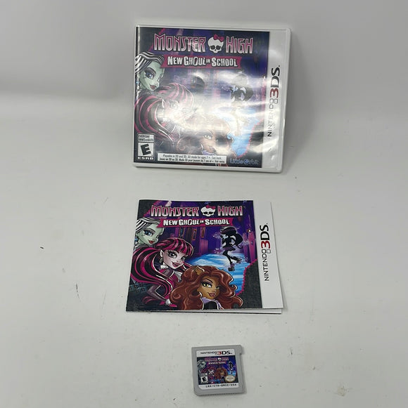 3DS Monster High: New Ghoul in School CIB
