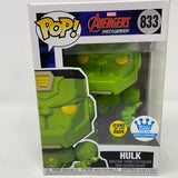 Funko Pop! Marvel Avengers Mech Strike Glow In The Dark Funko.com Exclusive Hulk 833