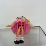 Lalaloopsy Mini 3 Inch Figure Blonde Hair Black, White and Pink Dress MGA