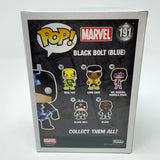 Funko Pop! marvel px previews exclusive black bolt (blue) 191