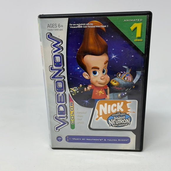 DVD The Adventures Of Jimmy Neutron Boy Genius Disc 1