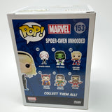 Funko Pop! Marvel 153 Hot Topic Exclusive Spider Gwen Unhooded