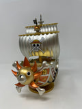 One Piece World Collectable Figure One Piece Mega World Collectable Figure Special!! Mega Thousand Sunny Ship Gold Color Special Statue