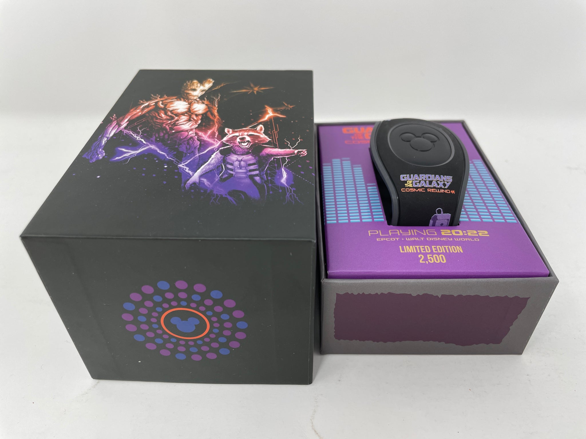 New Disney 2022 Guardians Of The selling Galaxy Cosmic Rewind Groot Magicband Magic Band