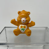 Care Bear Friend Bear PVC Figurine Figure 1.5" Sitting Waving Orange