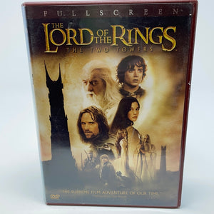 DVD The Lord of the Rings the Two Towers Fullscreen