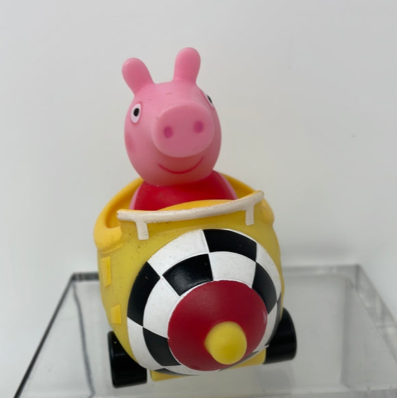 Peppa Pig Mini Buggy Peppa In Yellow Rocket Vehicle