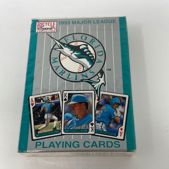 Bicycle Sports Collection 1993 Major League Florida Marlins Playing Cards Sealed