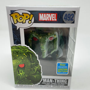 Funko pop! Marvel 492 Man-Thing 2019 summer convention exclusive