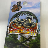 Kings Island King Cobra Enamel Pin