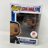 Funko Pop! Marvel Civil Wars Captain America Walgreens Exclusive Black Panther [Unmasked] 138