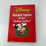 Vintage Disney Holiday Videos Perfect Stocking Stuffers! Movie Promo Pin Button