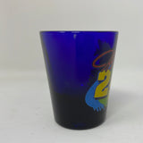 NASCAR Jeff Gordon blue porcelain shot glass DuPont #24 1997