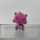 Hatchimals Colleggtibles Pink Fuzzy Kittycat Cat Blue Wings Figure