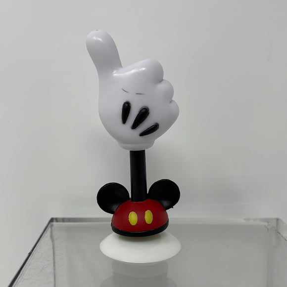 Gashapon Disney Characters Capsule World Mickey Minnie Mouse Gloves Hands Suction Cup Bottom Thumbs Up Takara Tomy Arts